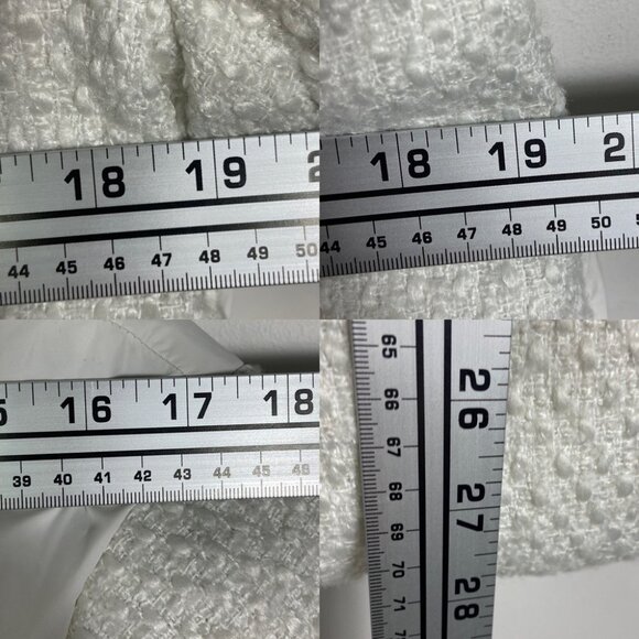 NWT Vegan Puffer Winter Coat NOIZE Nordstrom Size Small White Minka Insulated S - Picture 12 of 16